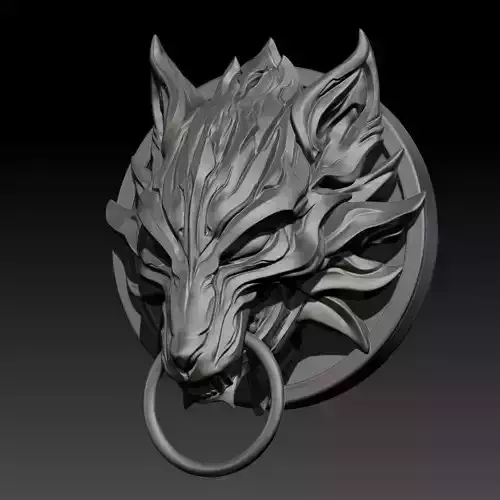 Fenrir Fan Art  STL for 3DPrint 3D print model Fenrir Fan Art  STL for 3DPrint 3D print model