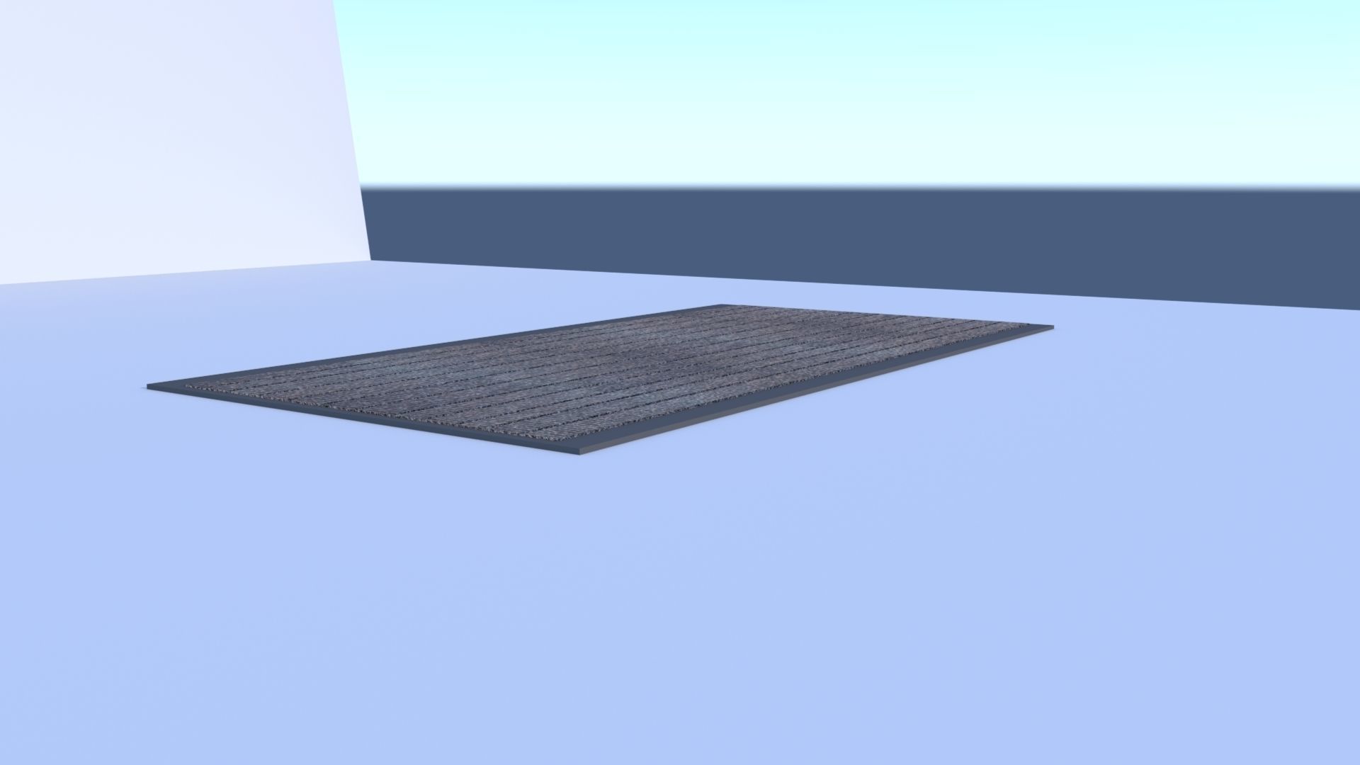 Door Mat Free low-poly 3D model_2