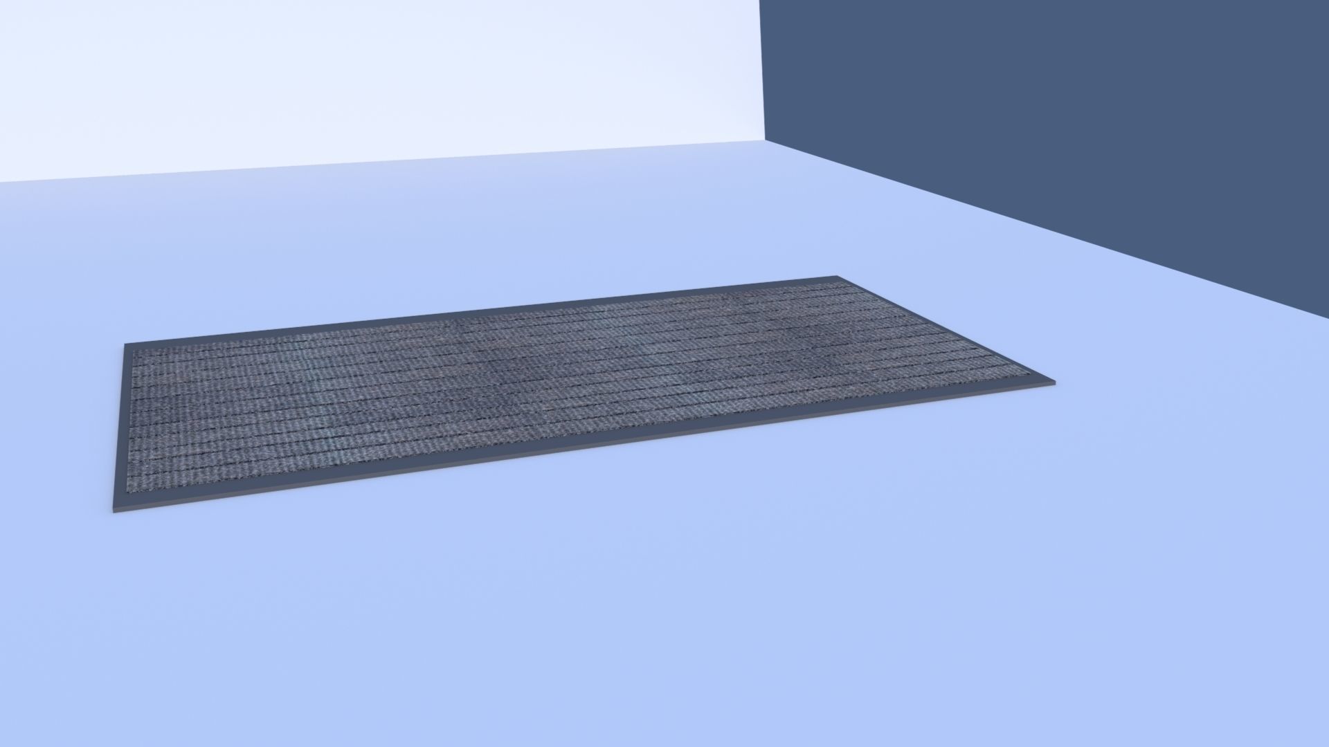 Door Mat Free low-poly 3D model_1