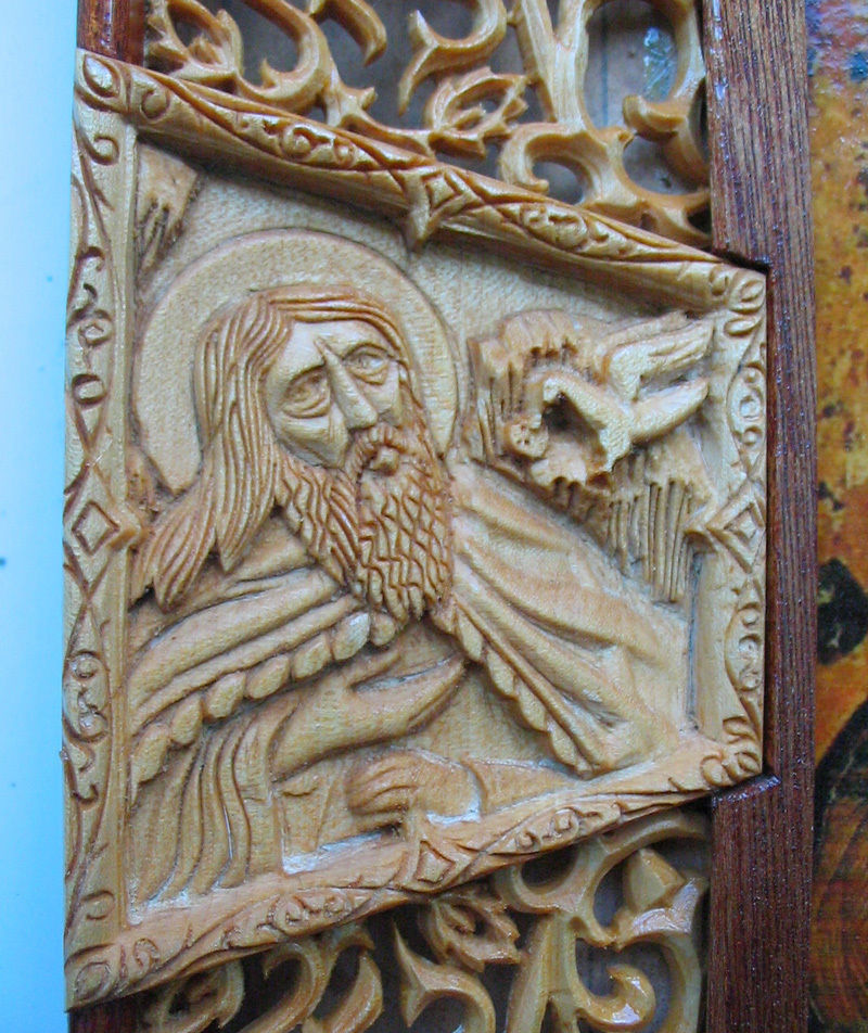 Prophet Ilya medallion 3D print model_6