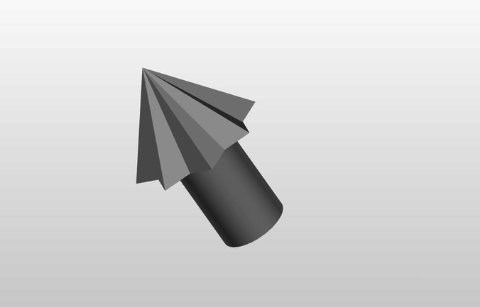 Nerf Gun Dart Heads 3D print model