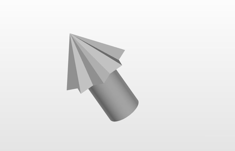 Nerf Gun Dart Heads 3D print model
