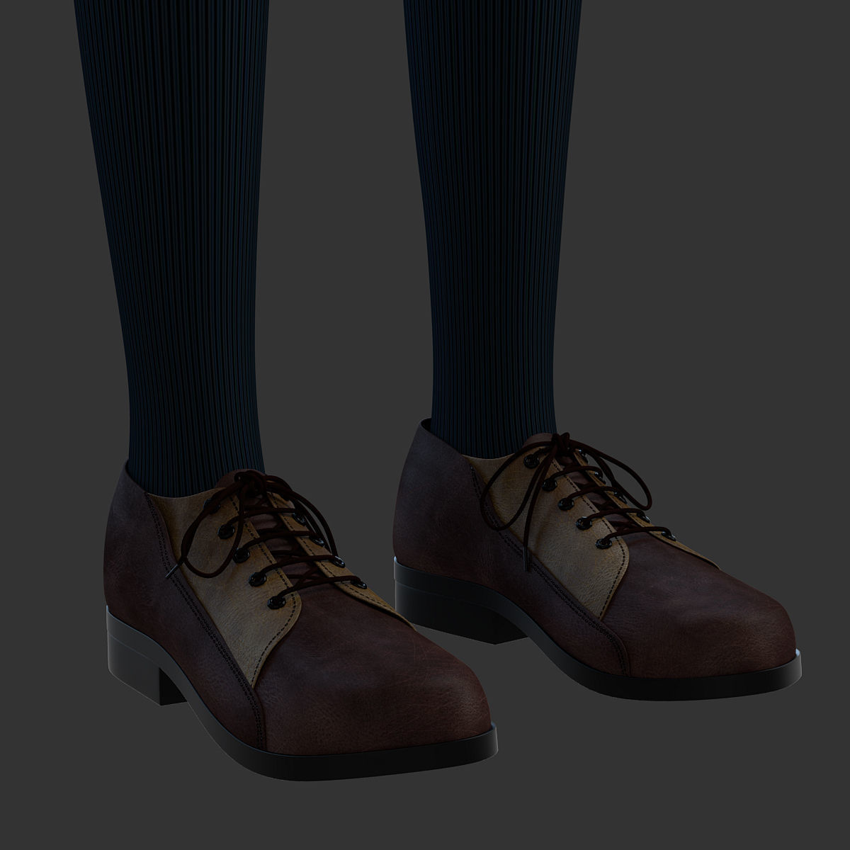 Cartoon Boy Rigged 3D model_35