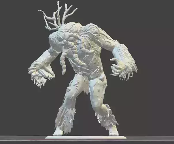 MAN THING toy soldier figure 3D print model