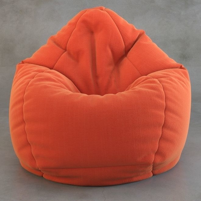 Bean Bag chair Wayfair 3D model_3