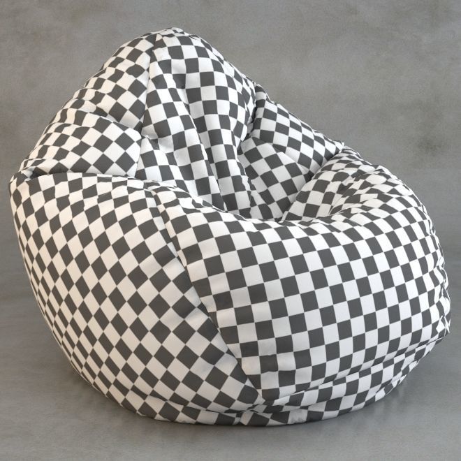 Bean Bag chair Wayfair 3D model_17