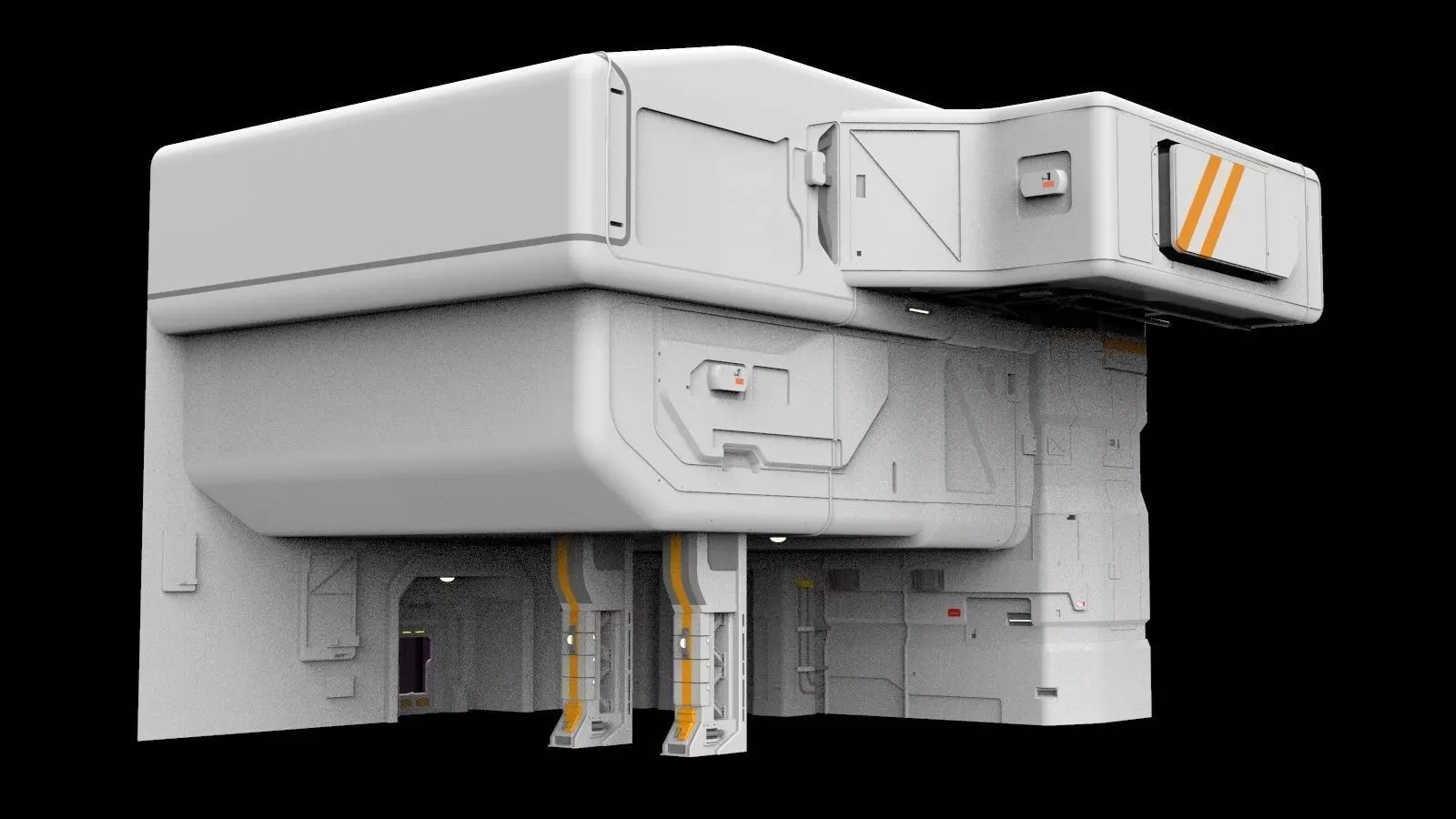 Architectural element 9 3D model_0