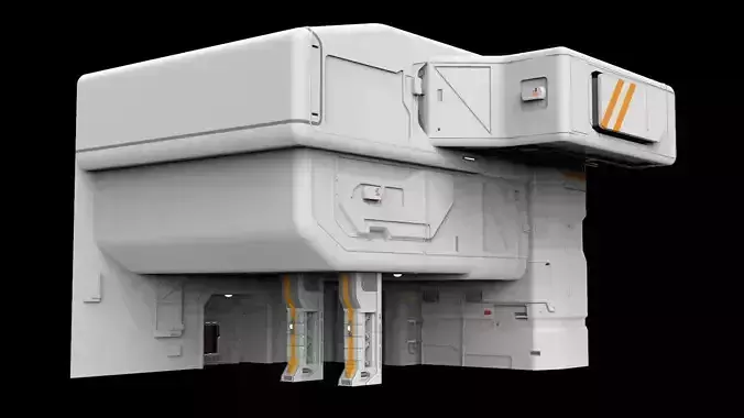 Architectural element 9 3D model