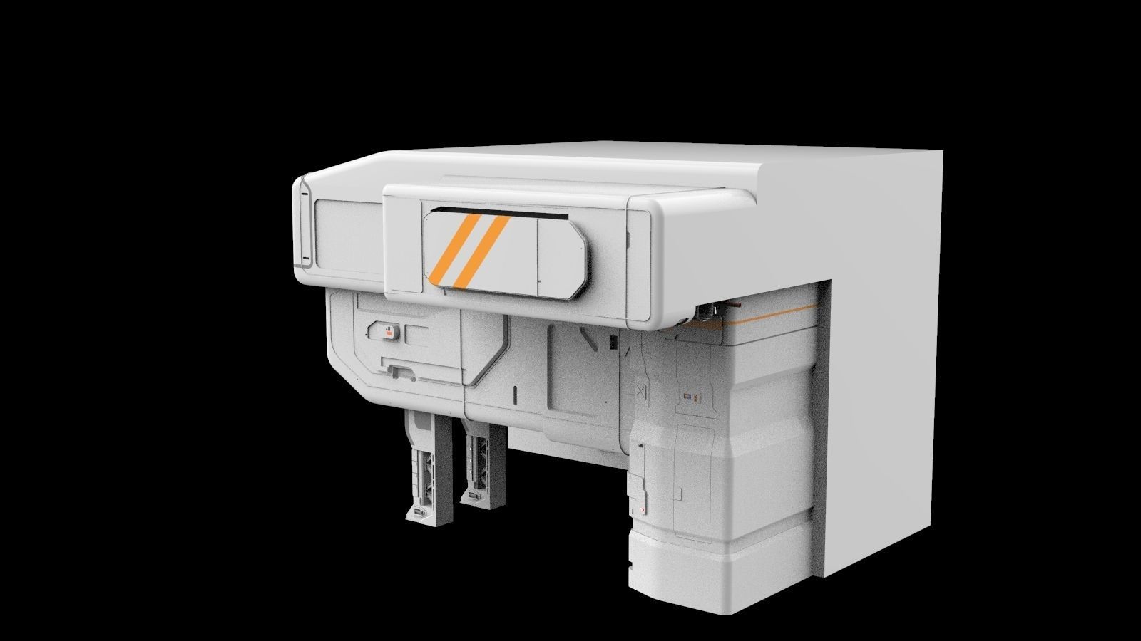 Architectural element 9 3D model_3