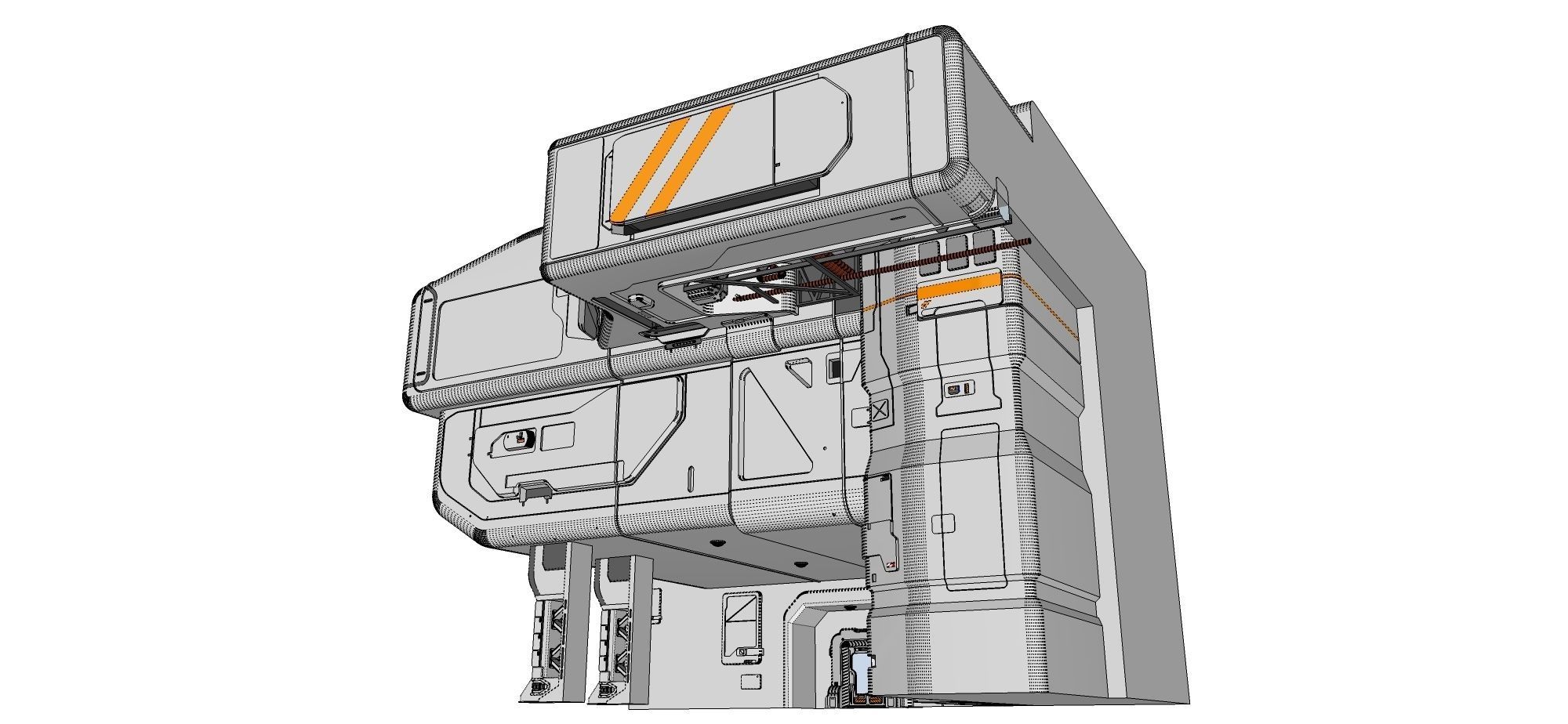 Architectural element 9 3D model_25