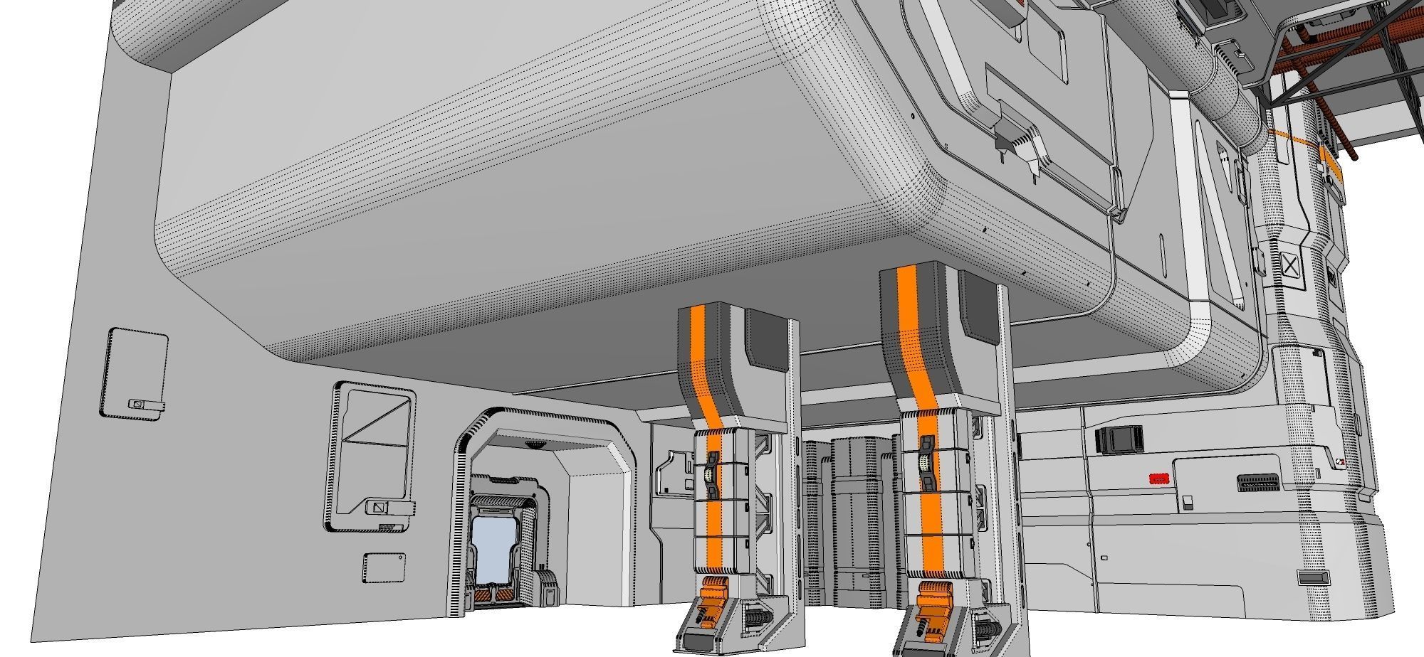 Architectural element 9 3D model_19