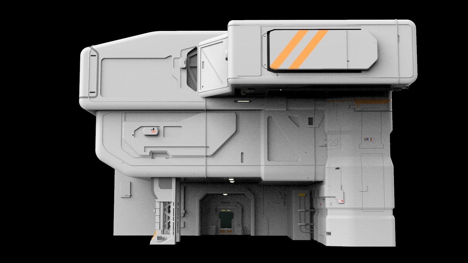 Architectural element 9 3D model_2