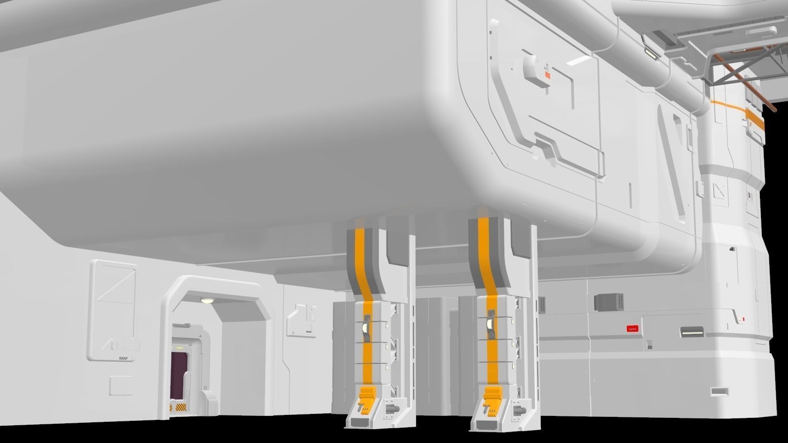 Architectural element 9 3D model_8