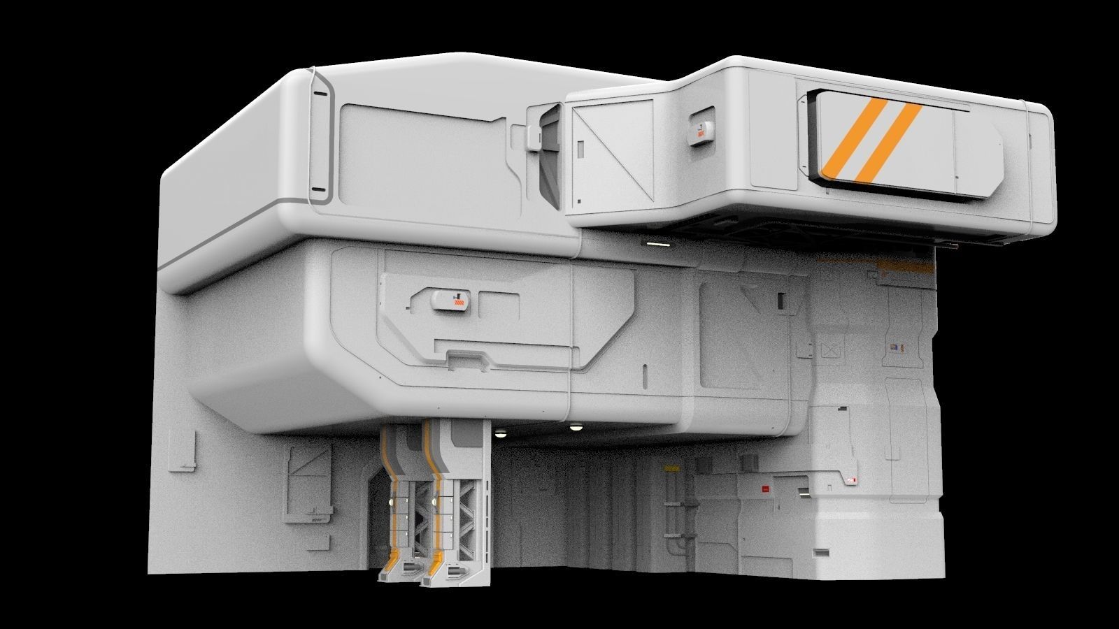 Architectural element 9 3D model_1