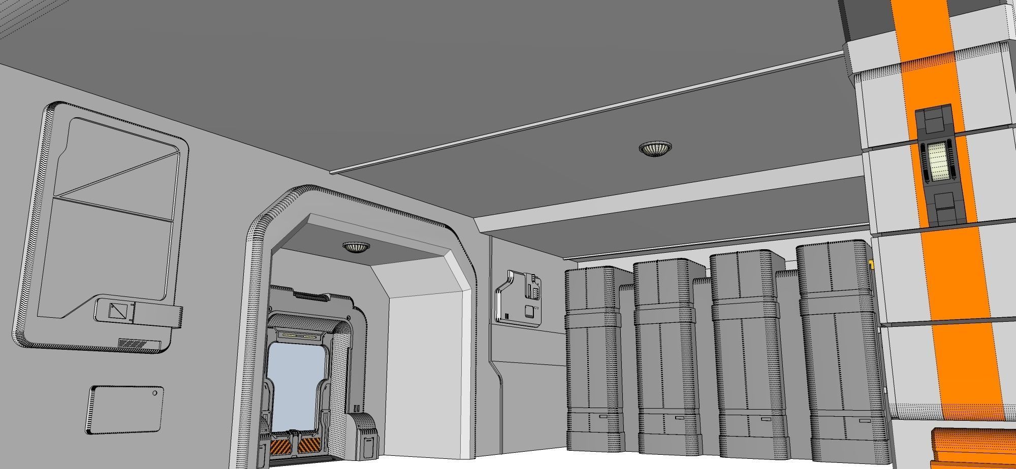 Architectural element 9 3D model_20