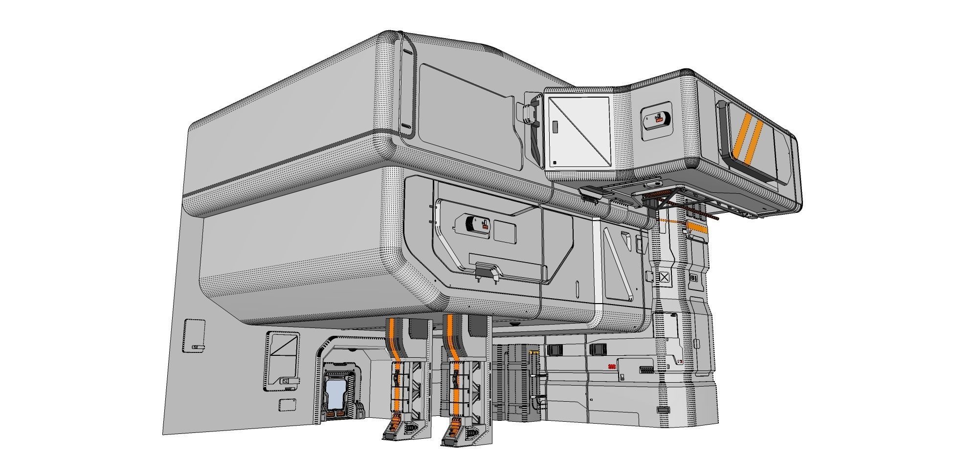 Architectural element 9 3D model_16