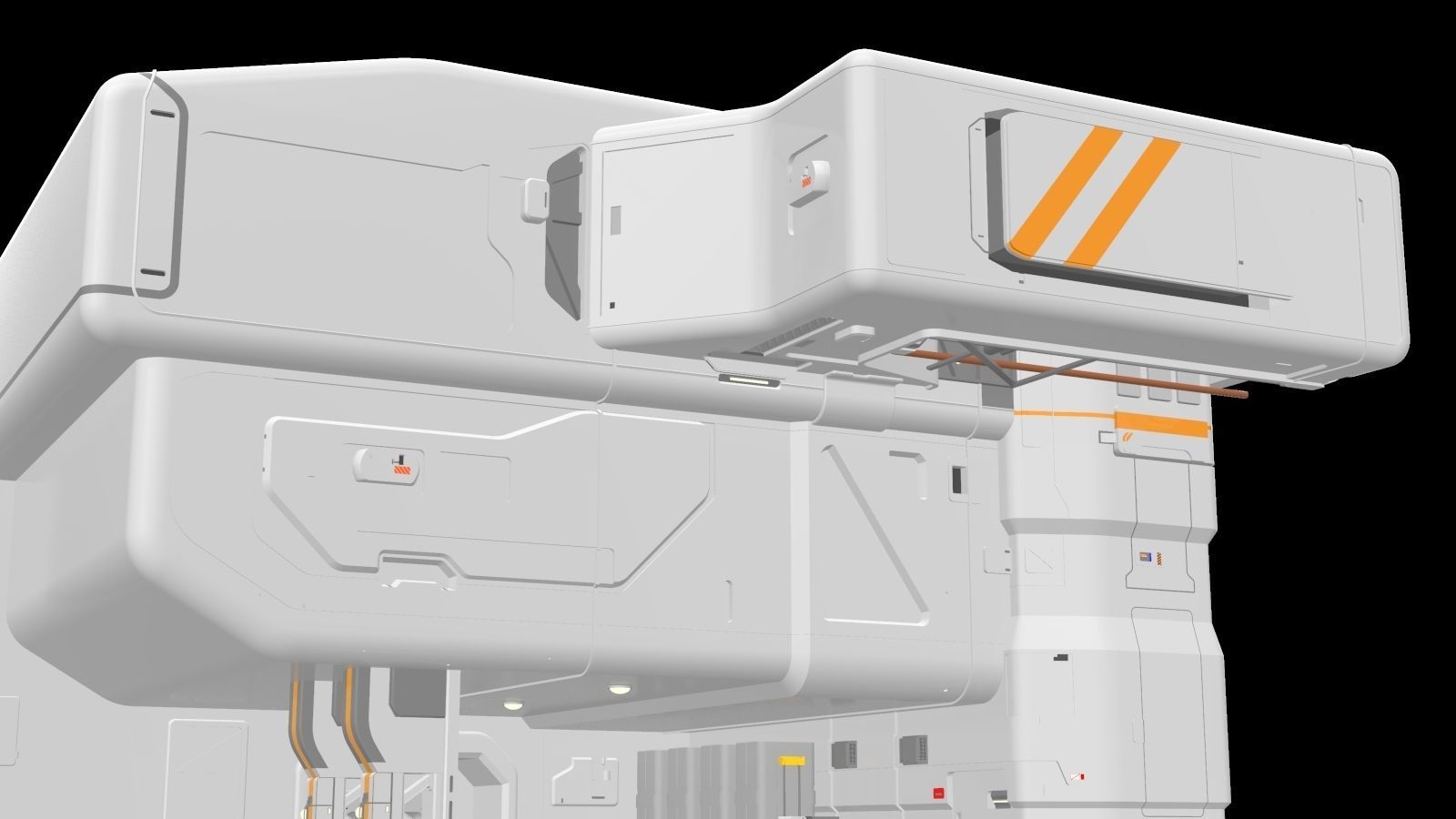 Architectural element 9 3D model_14