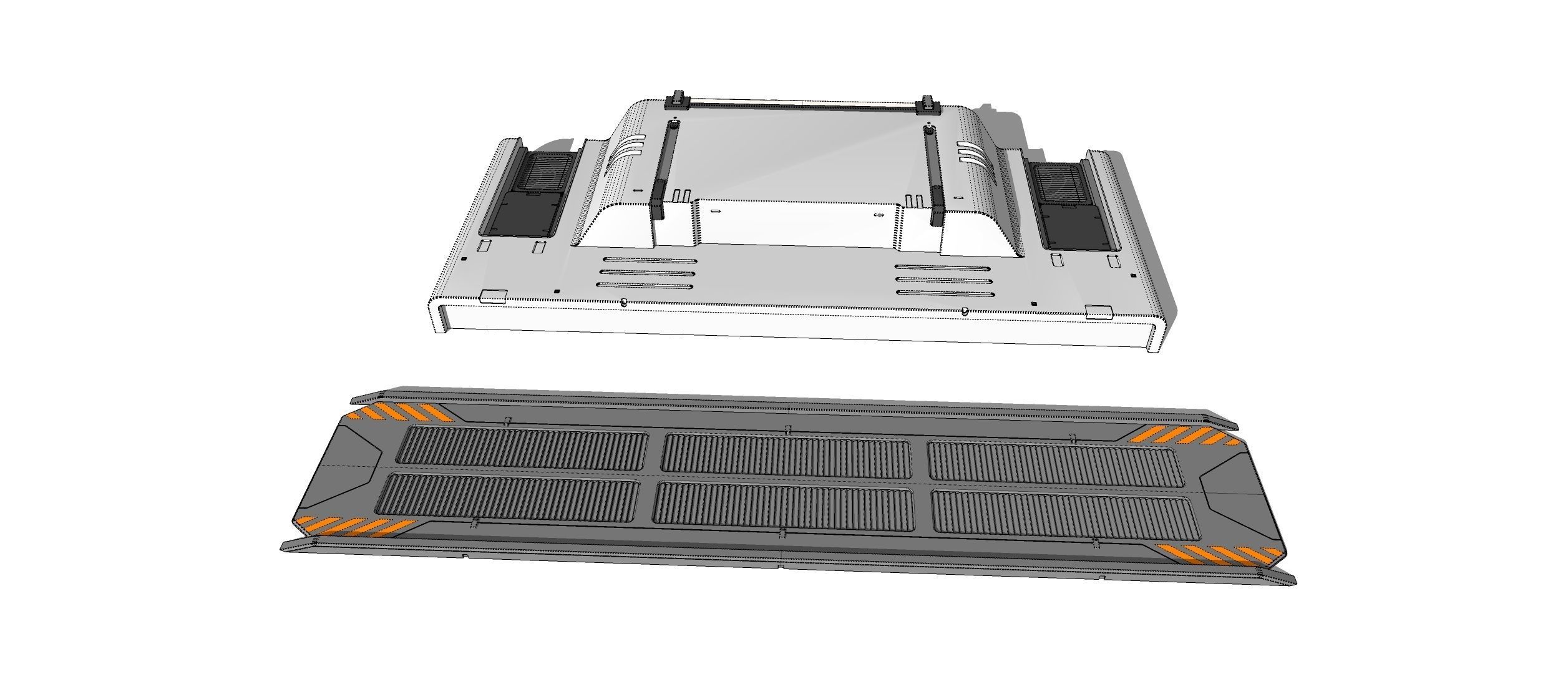 sci-fi Architecture kitbash 21 3D model_19