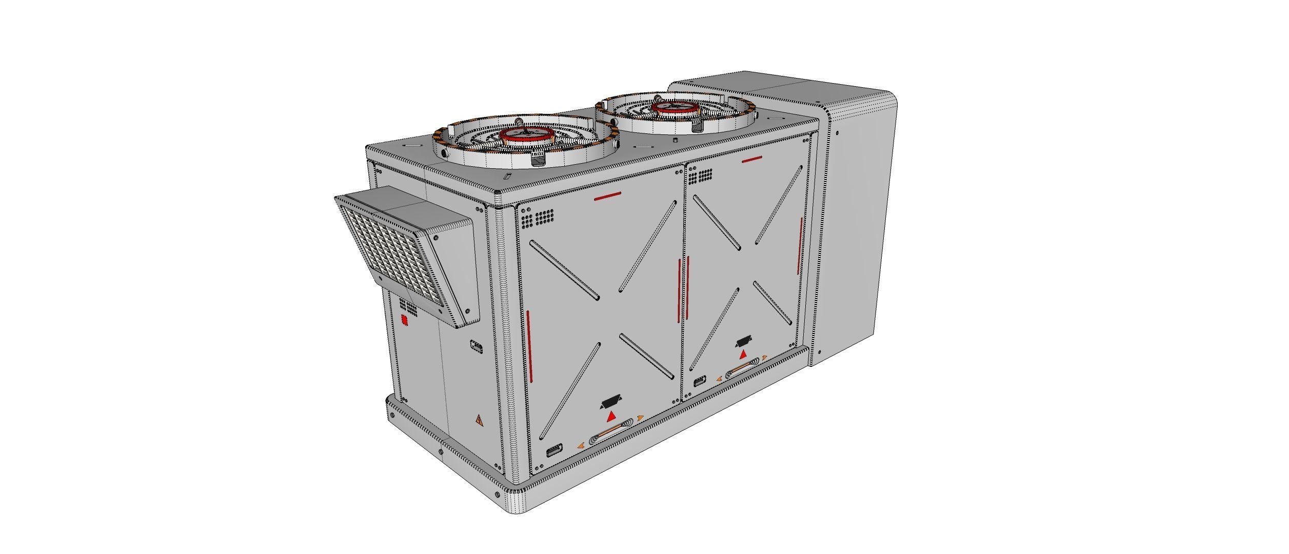 sci-fi Architecture kitbash 21 3D model_22