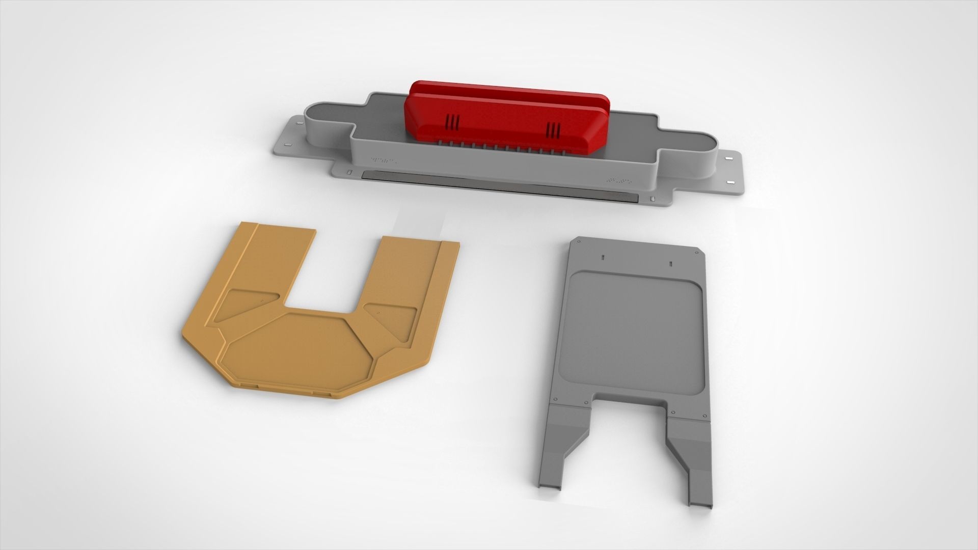 sci-fi Architecture kitbash 21 3D model_10