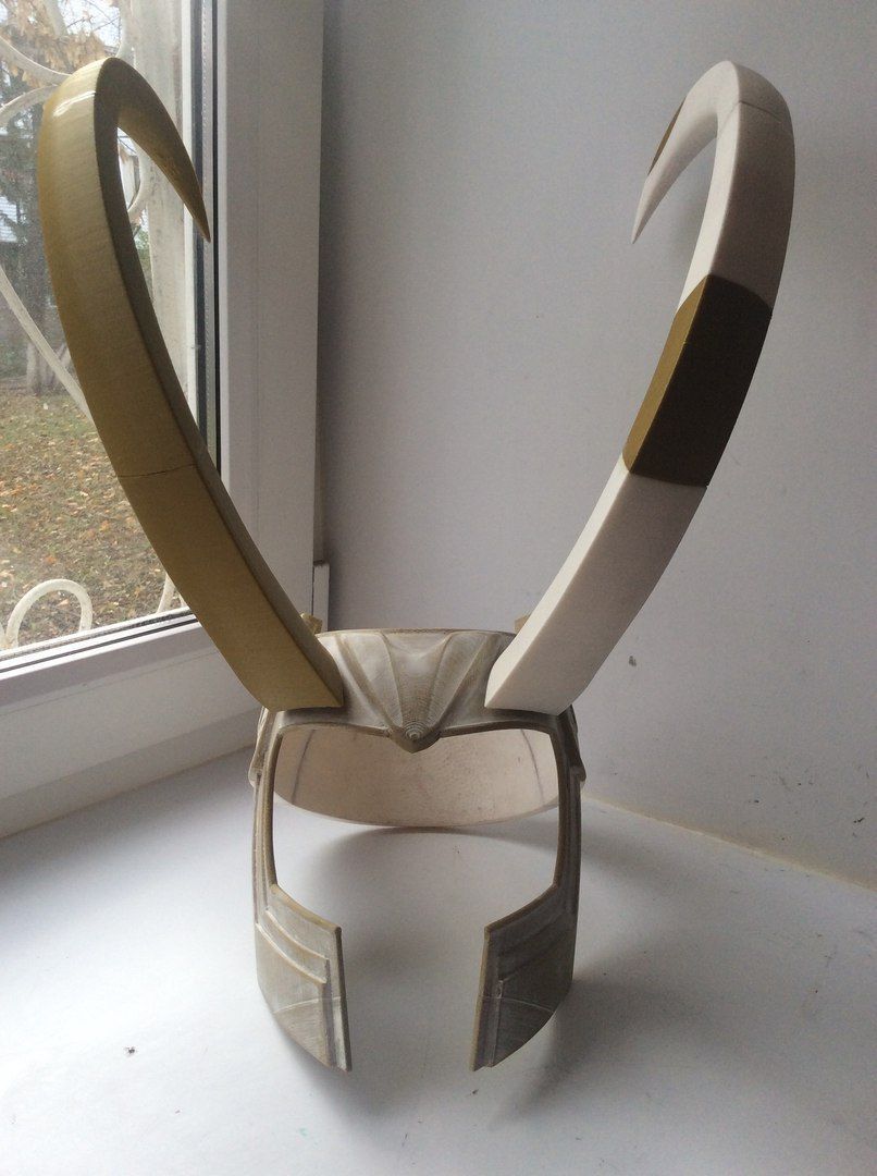 Loki Helmet Thor 3 Ragnarok 3D print model 3D print model_14