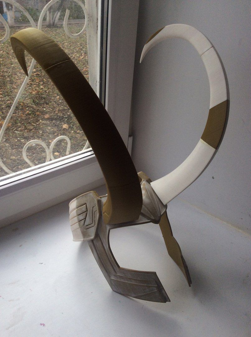 Loki Helmet Thor 3 Ragnarok 3D print model 3D print model_13