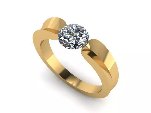 Ring R0412 3D print model_0