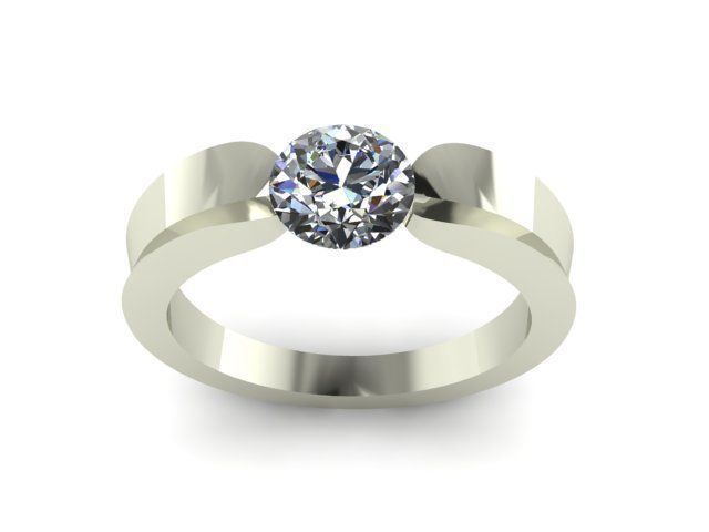 Ring R0412 3D print model_1