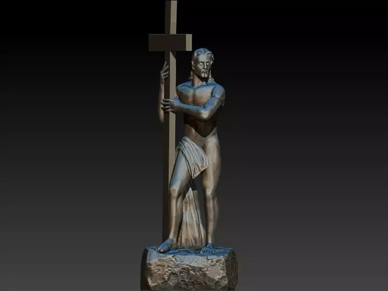 Risen Christ Santa Maria Sopra Free 3D print model