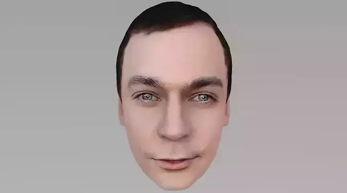 Sheldon Cooper Big Bang Theory Jim Parsons 3D model