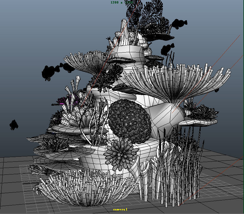 Coral Reef 3D model_6