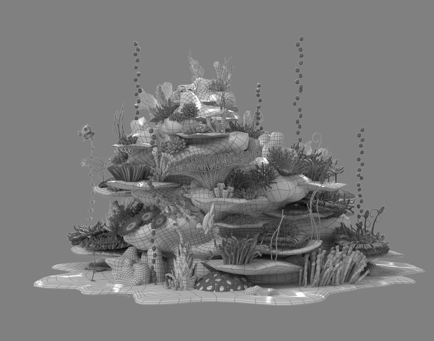 Coral Reef02 3D model_6