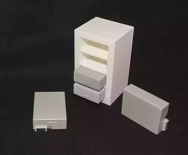 LP-E8 Battery Four Slot Storage