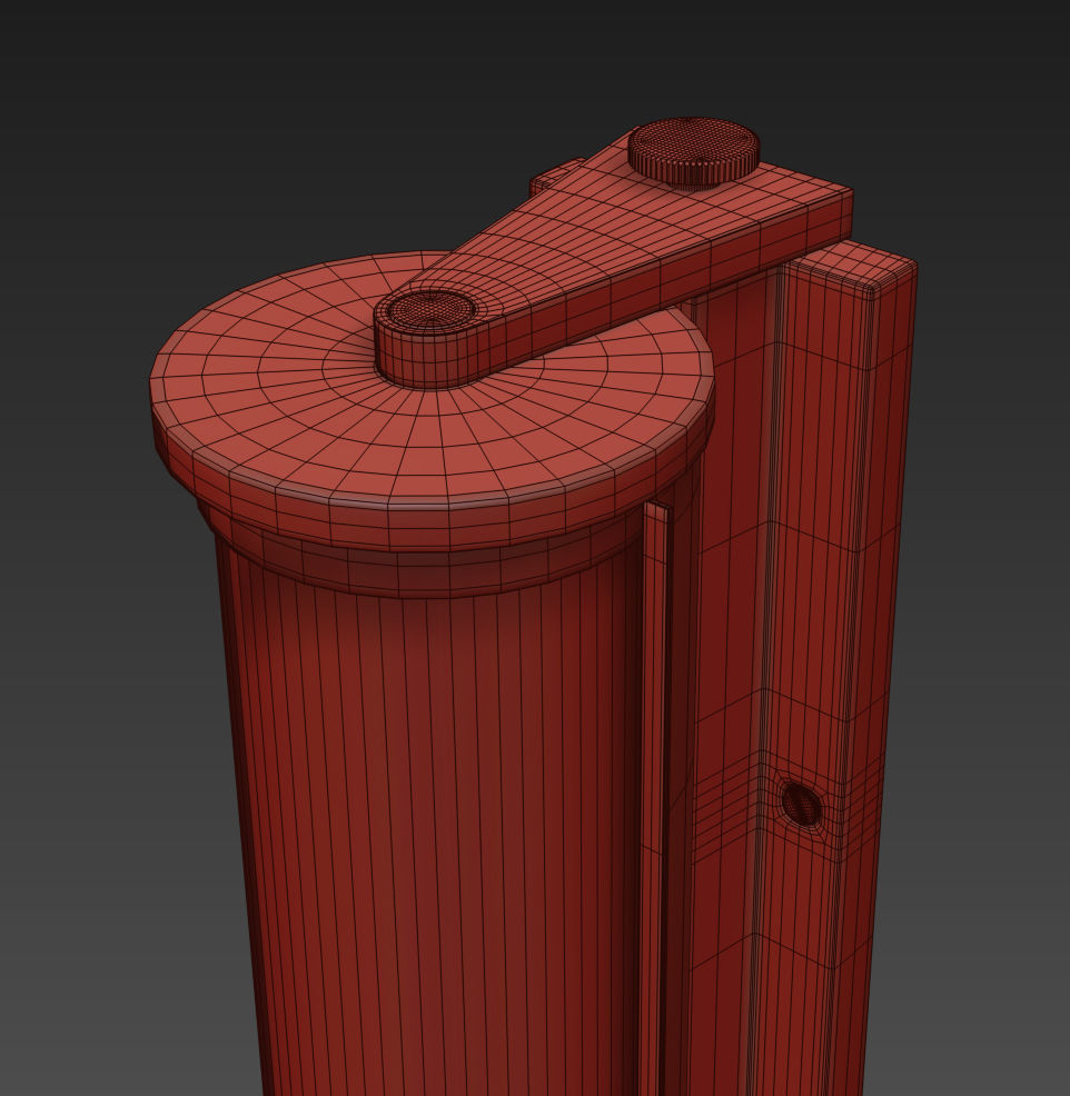 RH ROYALE ADJUSTABLE SCONCE 3D model_5