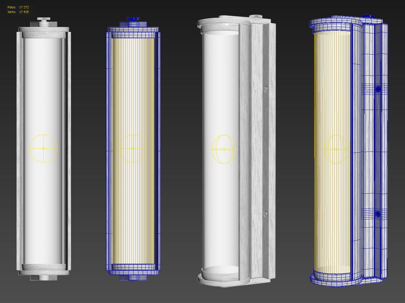 RH ROYALE ADJUSTABLE SCONCE 3D model_3