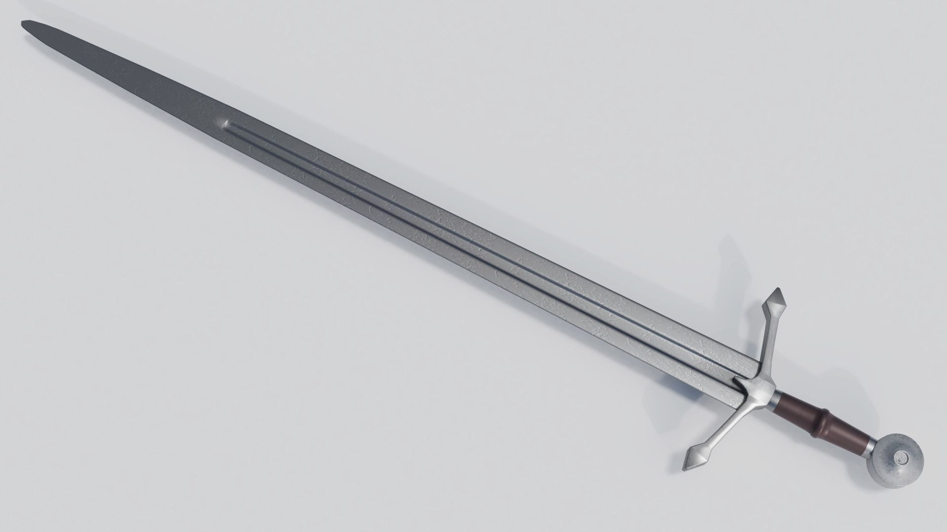 Sword Of Albion Low-poly 3D model_2