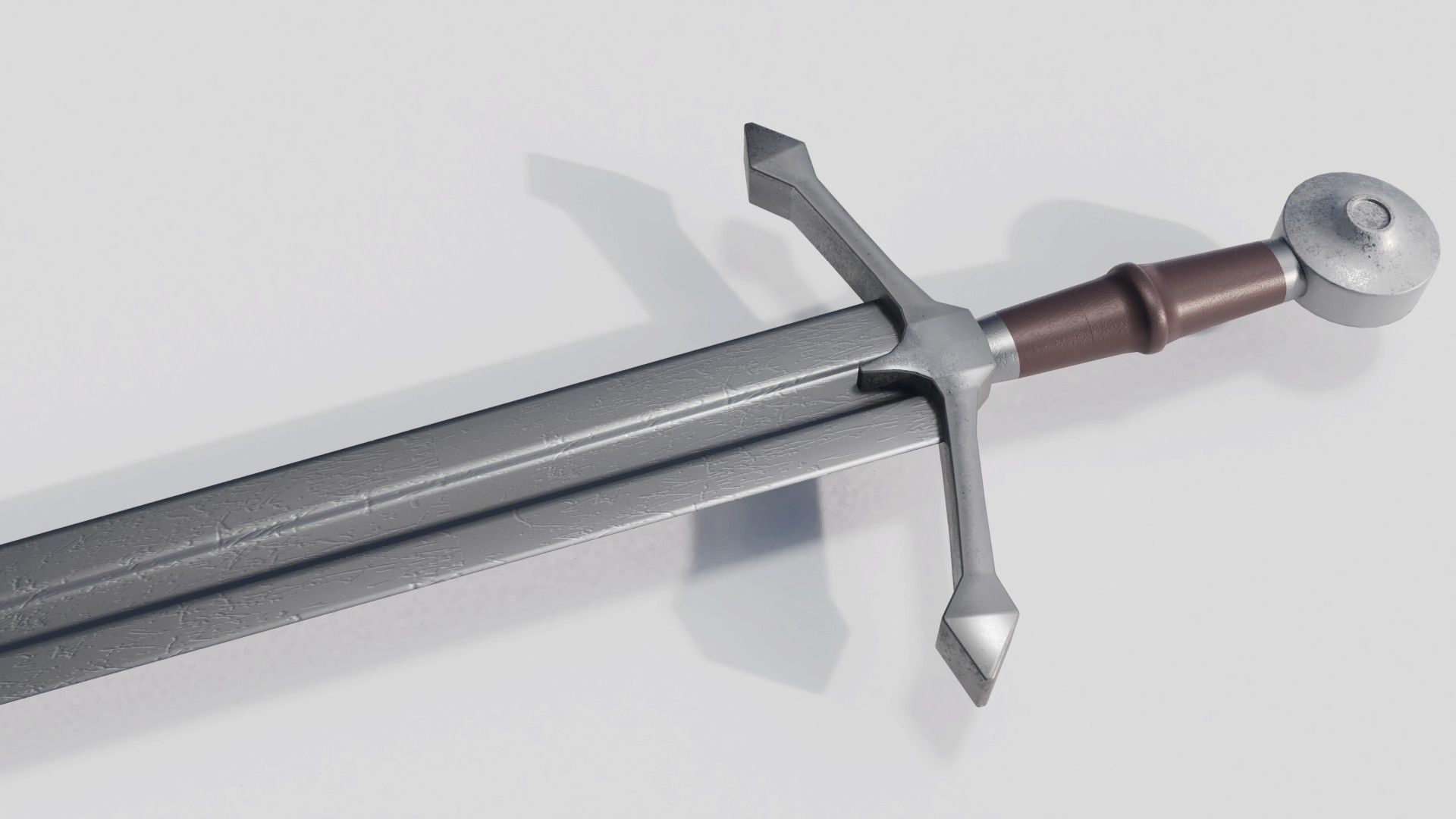 Sword Of Albion Low-poly 3D model_4