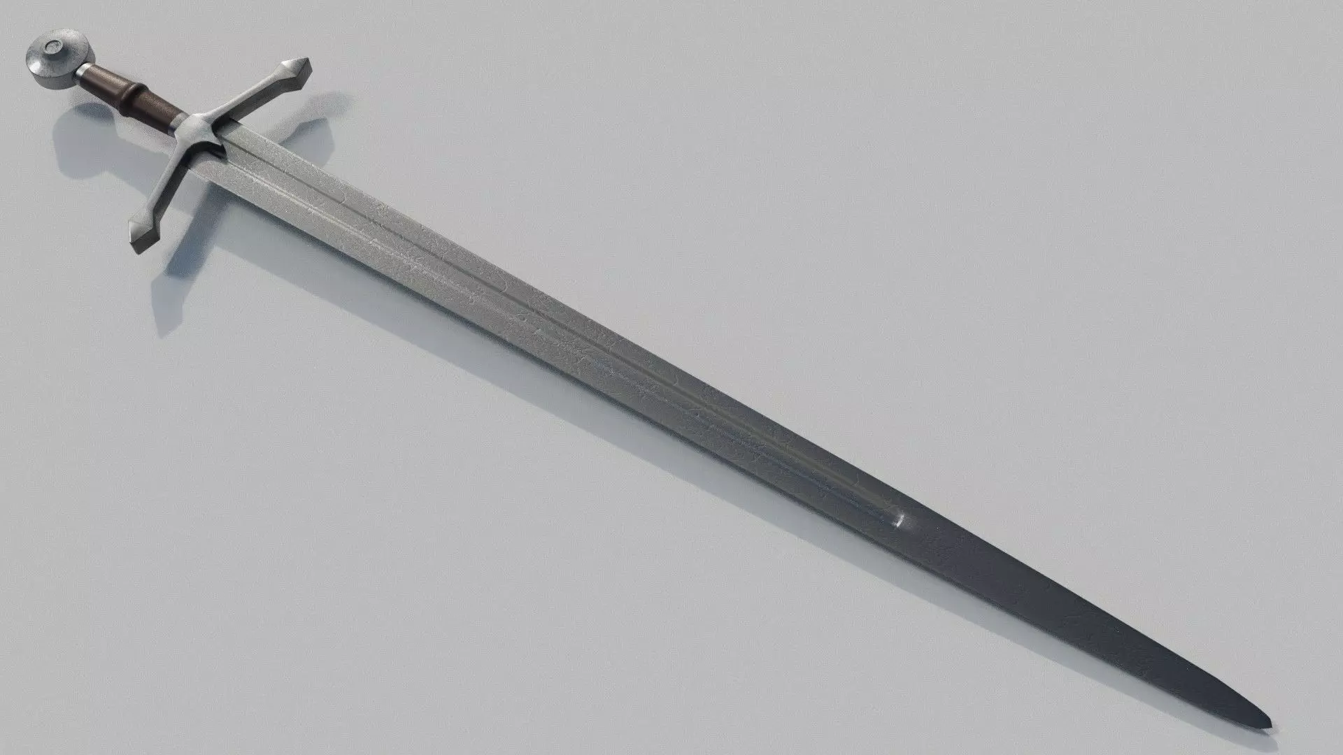 Sword Of Albion Low-poly 3D model_0