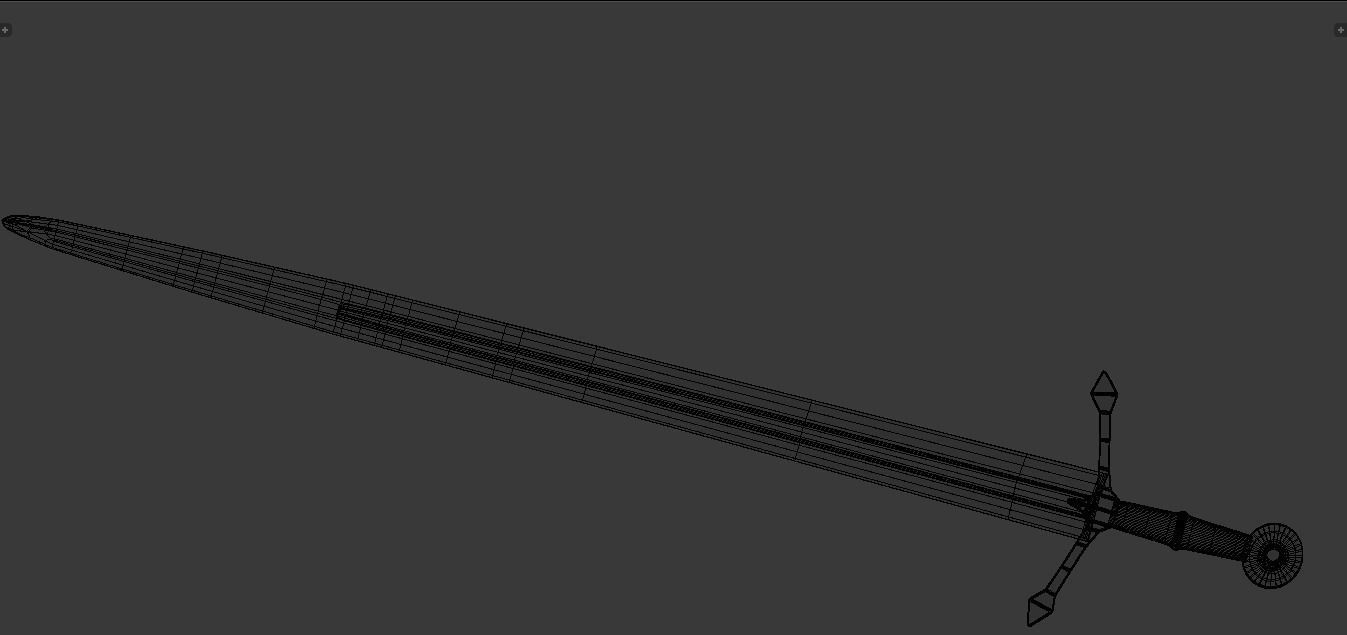Sword Of Albion Low-poly 3D model_8