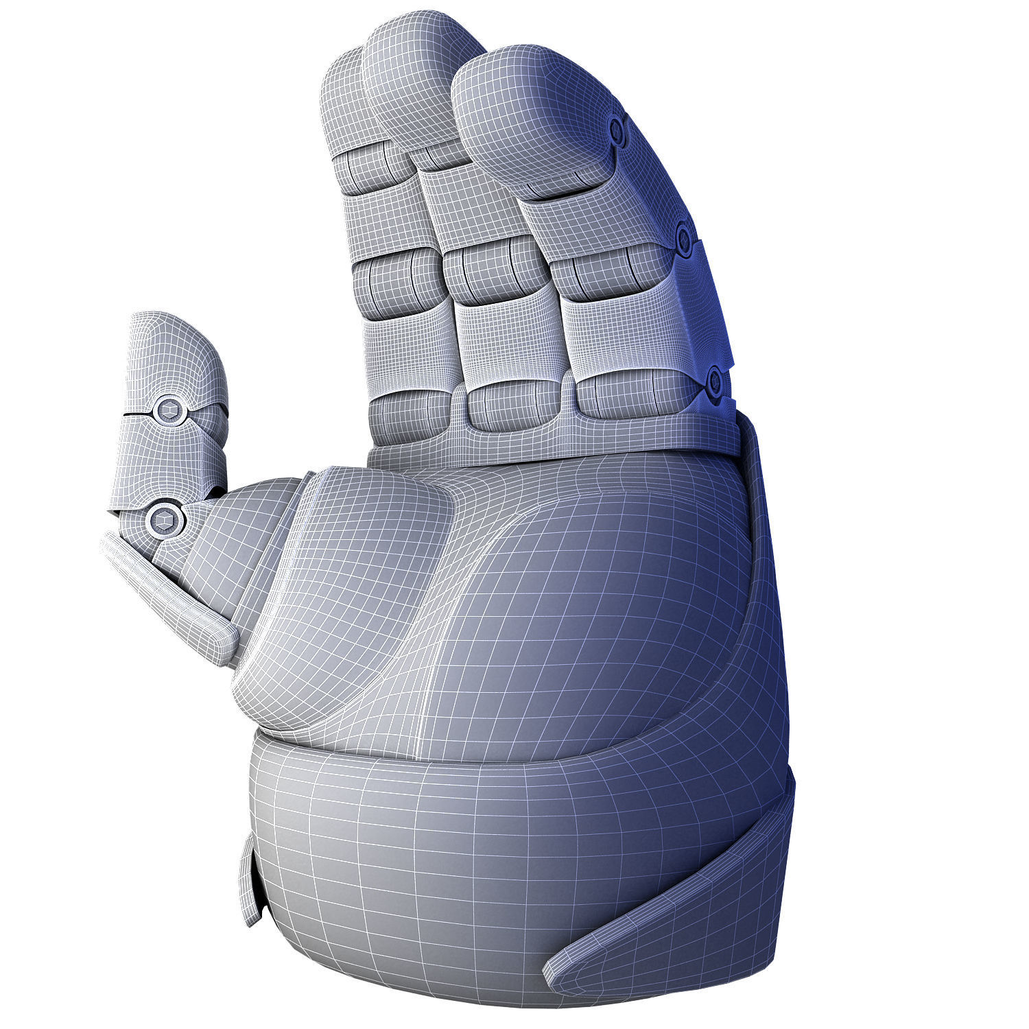 Baymax - Big Hero 6 Low-poly 3D model_4