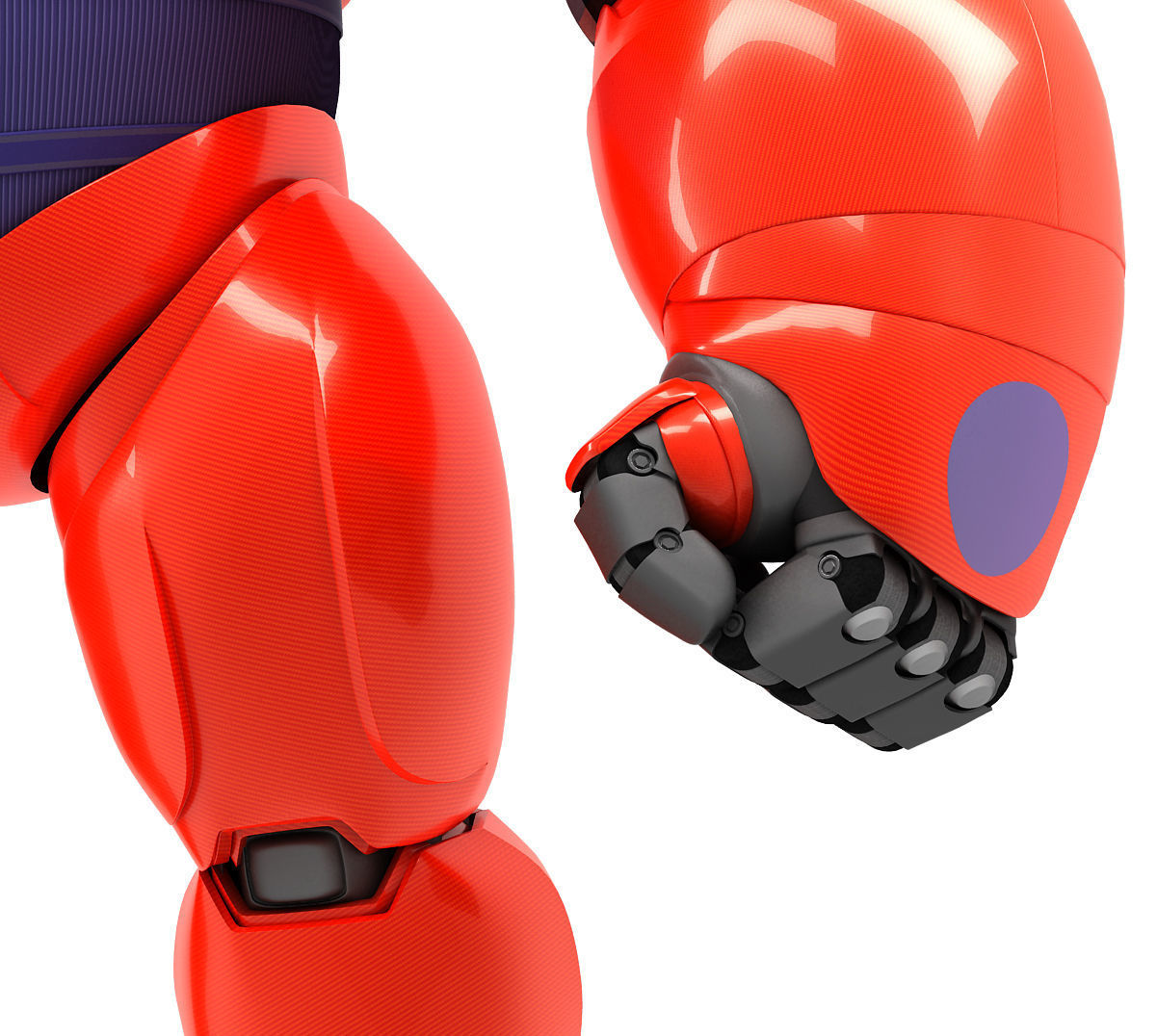 Baymax - Big Hero 6 Low-poly 3D model_17