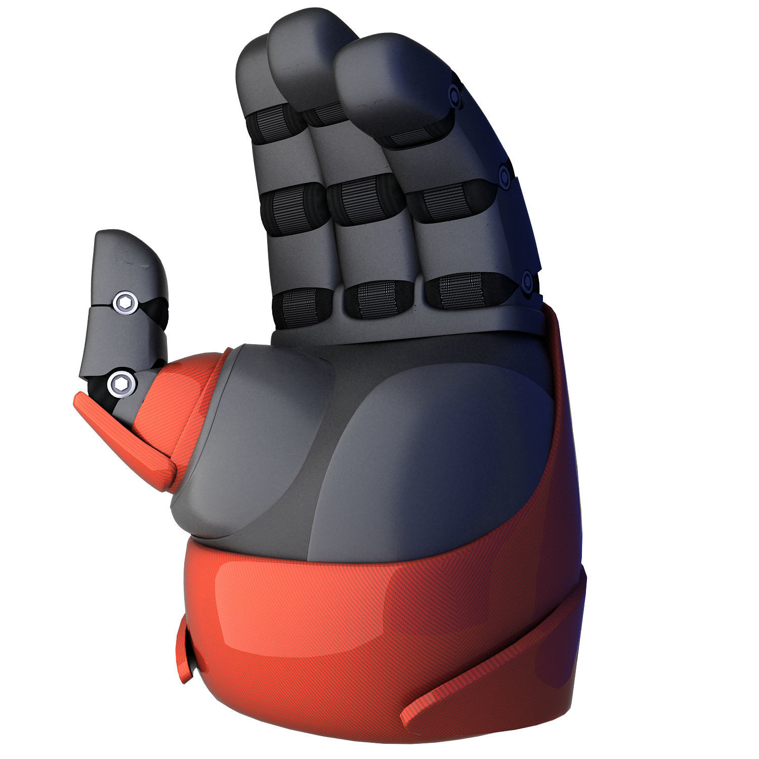 Baymax - Big Hero 6 Low-poly 3D model_3