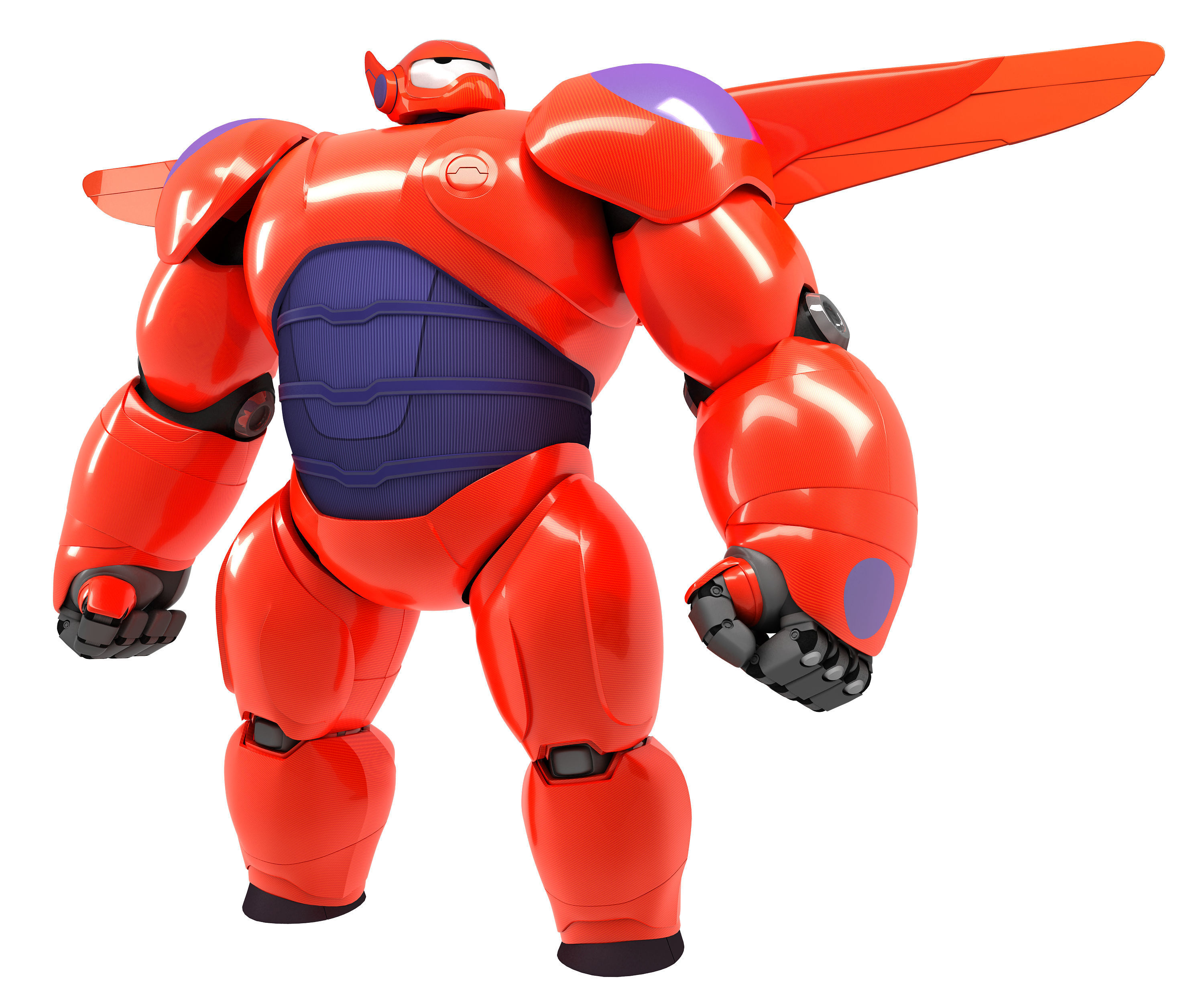 Baymax - Big Hero 6 Low-poly 3D model_20