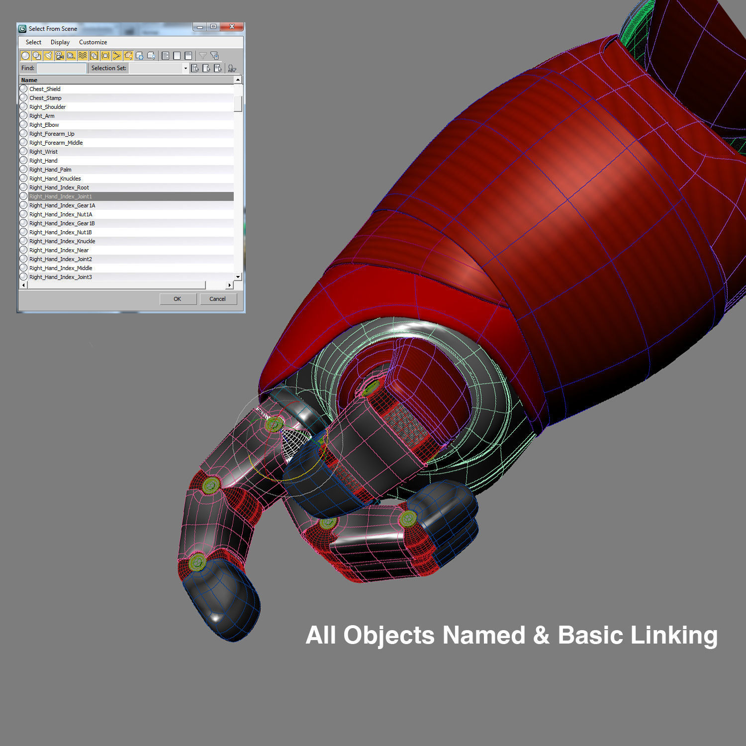 Baymax - Big Hero 6 Low-poly 3D model_10