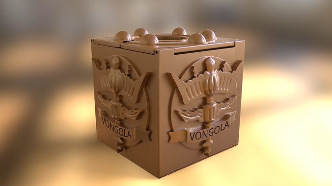 Vongola box 3D print model