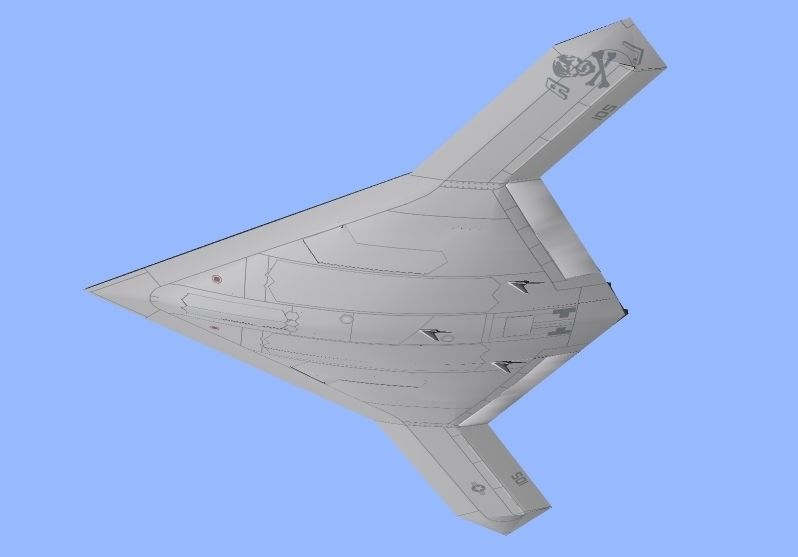 US NAVY Northrop Grumman X-47B Pegasus 3D model | CGTrader