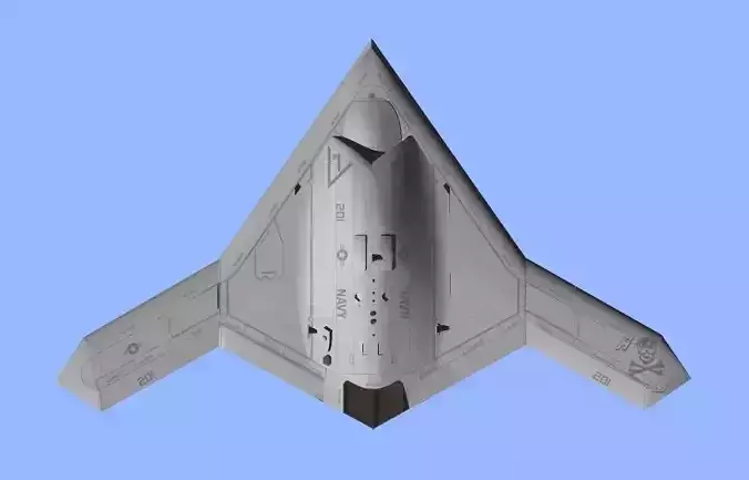 US NAVY Northrop Grumman X-47B Pegasus