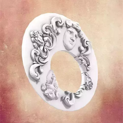 Untitled Rococo Bracelet Free 3D print model
