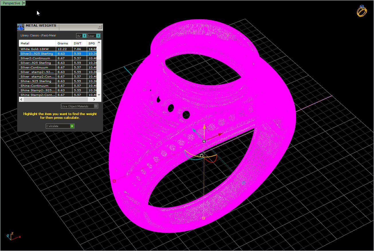 kengkod26v2 emerald and diamond ring 3D print model_14