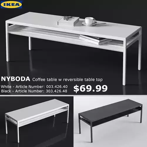 NYBODA Large Table 3D model